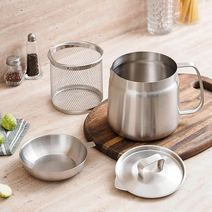FryPan™ | Friggi in modo più intelligente, con meno spreco di olio.