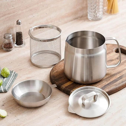 FryPan™ | Friggi in modo più intelligente, con meno spreco di olio.