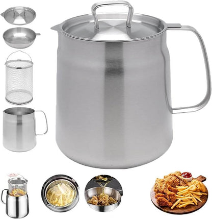 FryPan™ | Friggi in modo più intelligente, con meno spreco di olio.