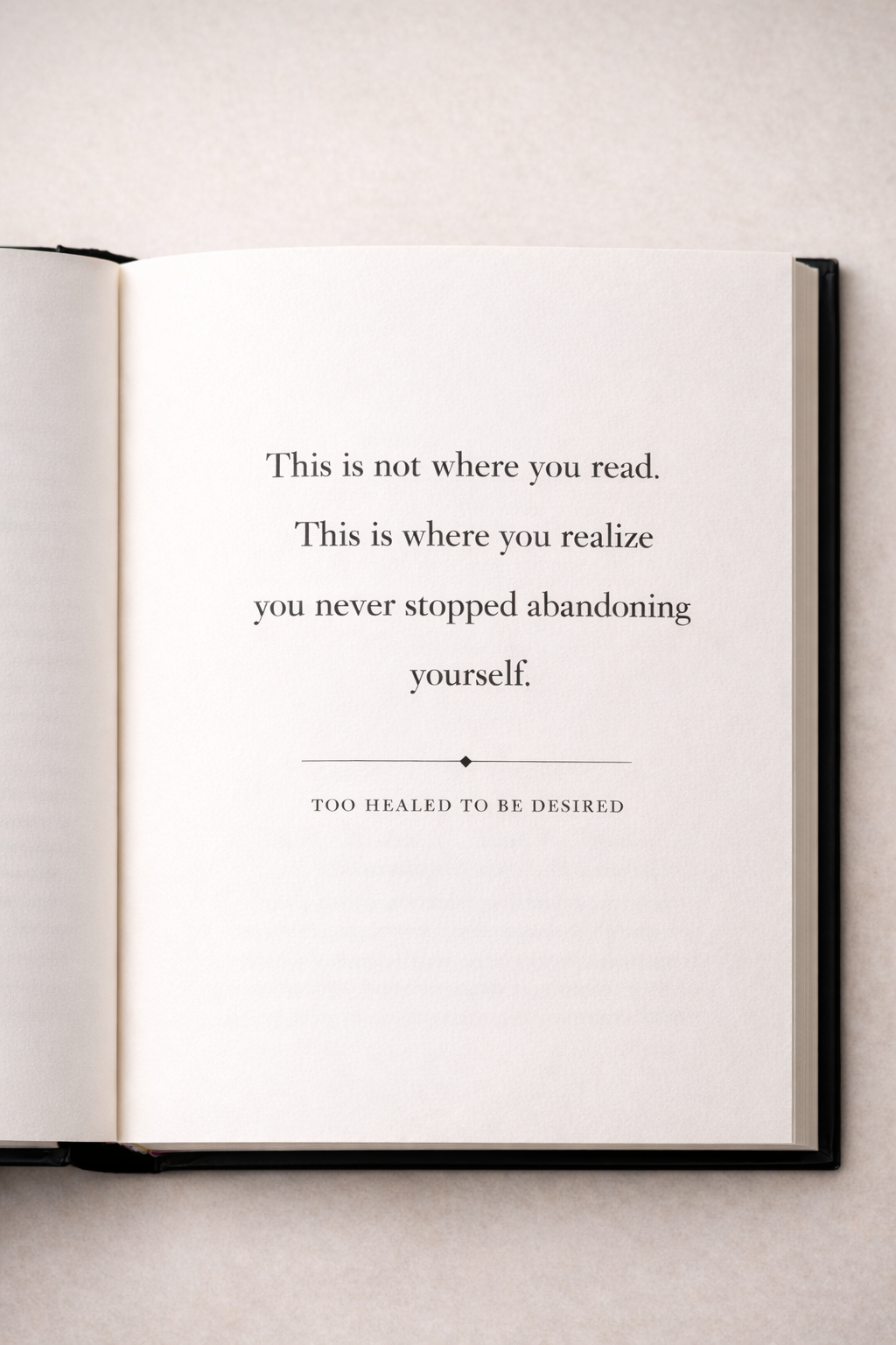 Too Healed to Be Desired + FREE GIFTS